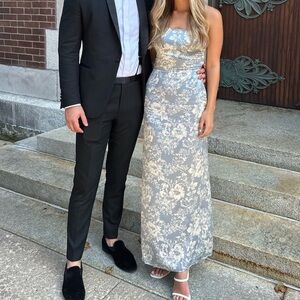 Reformation Frankie Silk Dress